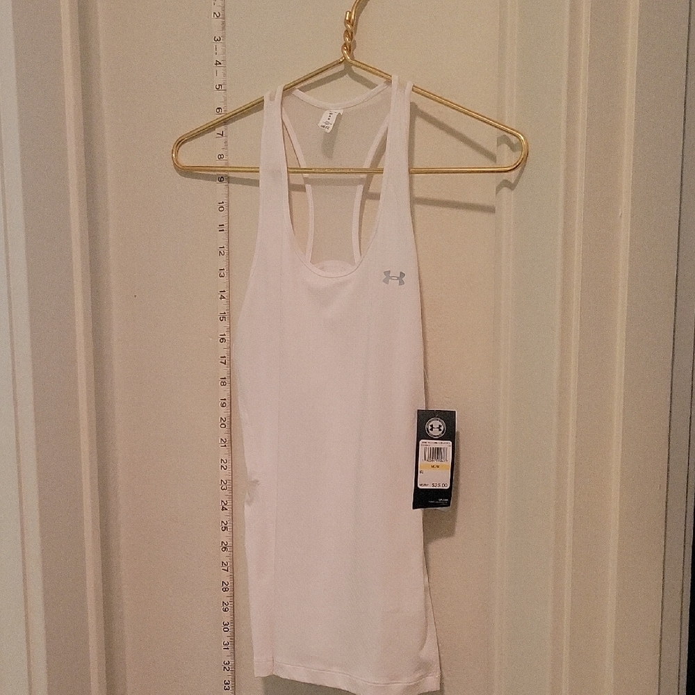 Under Armour White Tank Top